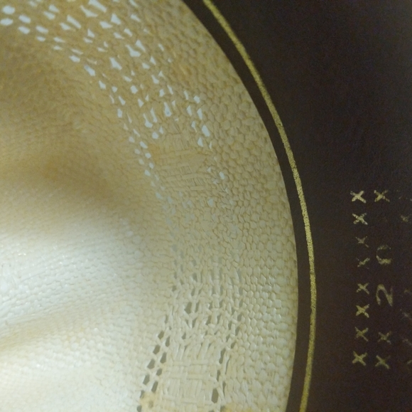 Bangora Glazed Straw 20X  Cattleman Rodeo *READ - Picture 3 of 14